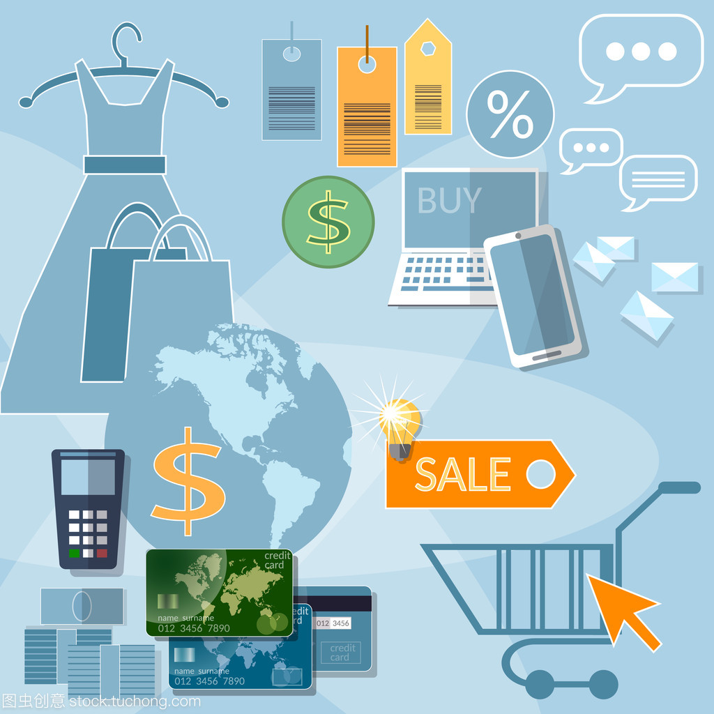 互聯(lián)網(wǎng)購(gòu)物的電子商務(wù)概念